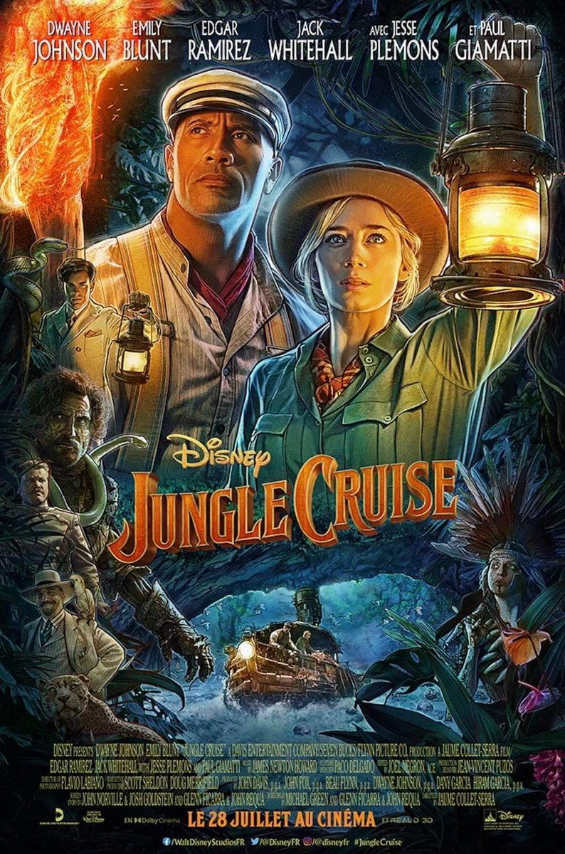 Film JUNGLE CRUISE (2021).
Diffusion aujourd'hui, sur 6ter (@6ter), à 15H10.
Film d'aventures, sorti en 2021.
#JungleCruise #JungleCruise2021
#Film #Film2021 #6ter #Aventure #JaumeColletSerra #Disney #WaltDisney #WaltDisneyPictures #DwayneJohnson #DavisEntertainment #Télévision