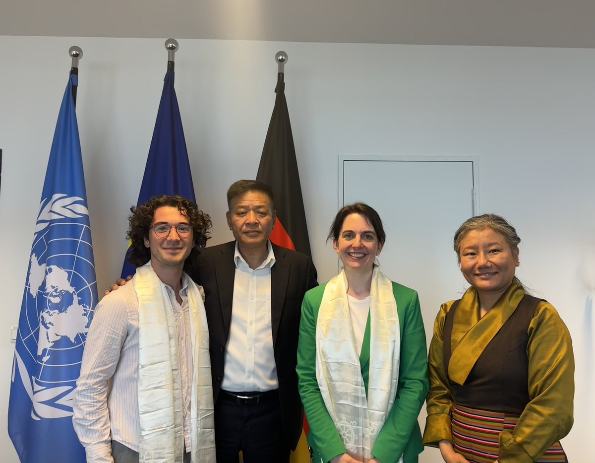 Thanked Anke Oppermann & @religionbund for advocating on religious freedom in Tibet incl. the Panchen Lama’s plight. Urged to join likeminded nations in affirming the reincarnation of HH the Dalai Lama as purely spiritual matter that should be free from governmental interference.