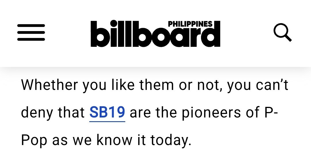 Kay Billboard PH na to galing baka umiyak yung mga pa self proclaimed na they paved the way for Ppop daw . 🤭 @SB19Official #SB19