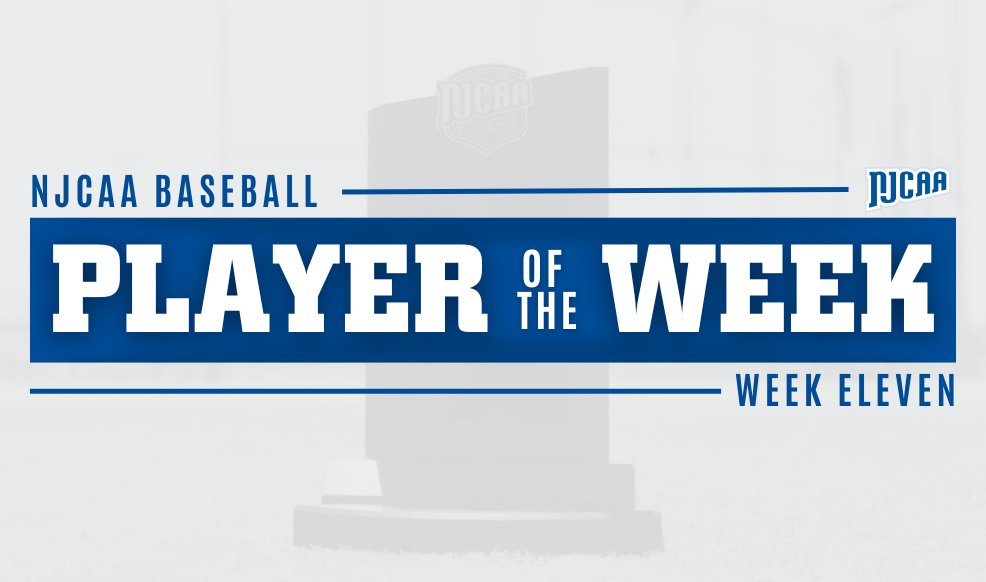 ⏰It's that time again! The newest #NJCAABaseball Players of the Week will be announced today, starting at 12:30 PM ET! #NJCAAPOTW