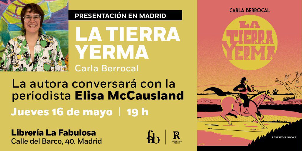 Si me queréis, venirse. Prometo duelo dialéctico con la fabulosa <a href="/reinohueco/">Elisa McCausland</a>. Jueves 16 de Mayo a las 19h en @LaFabulosa_lib 
🐎✨✨✨✨✨✨