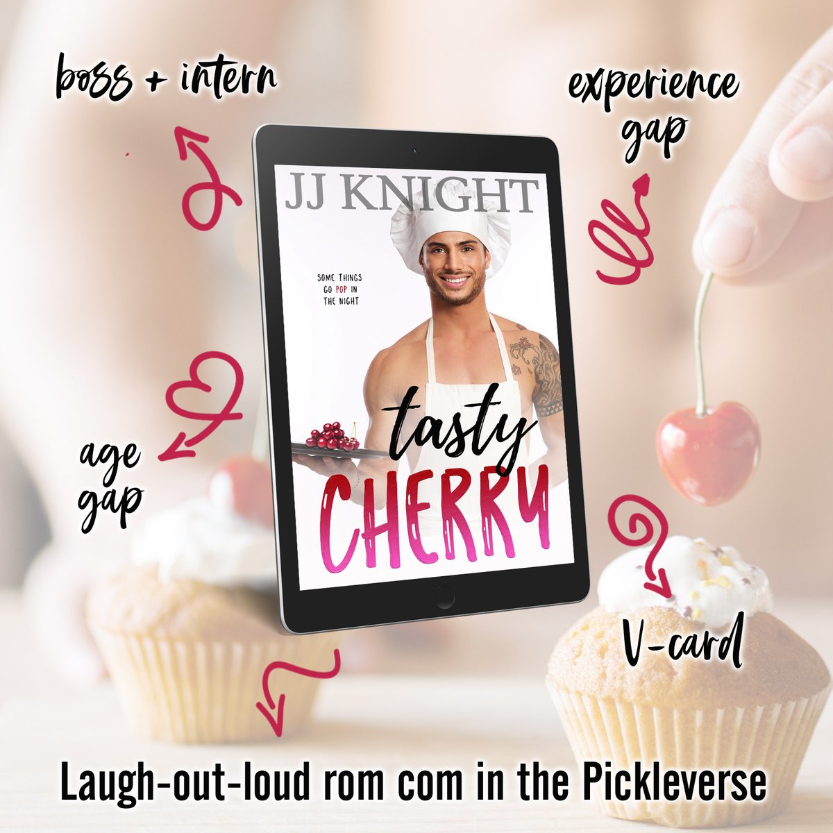 #NEW #KU “Sebastian and Mila’s story will have you from the very beginning, feeling all the emotions.” Tasty Cherry by JJ Knight #Pickleverse bit.ly/3QvuWsc @GiveMeBooksPR