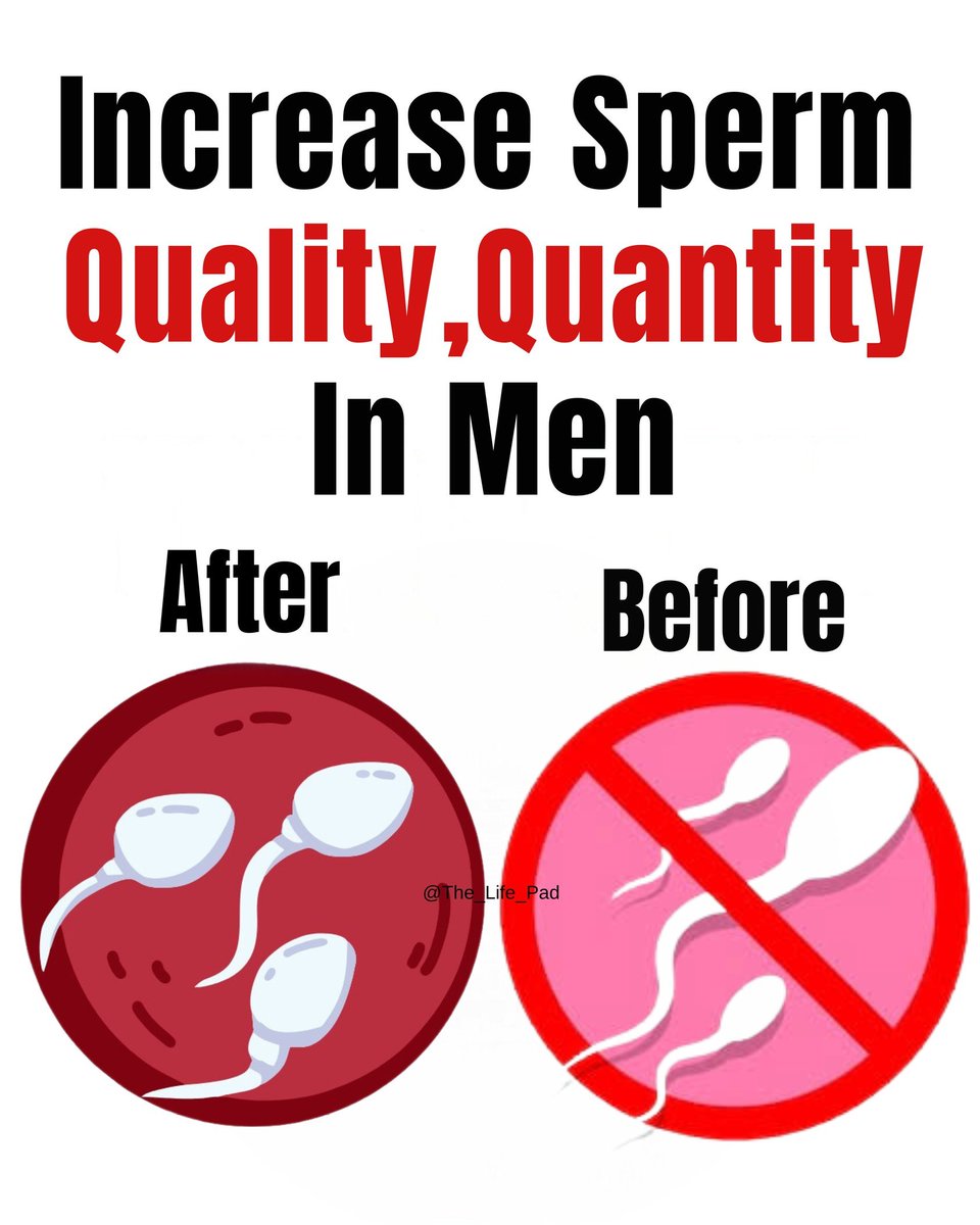 7 Male fertility Exercises, to Increase Sperm Count quality  and improve your overall well-being 💦

Men do this 👇👇👇