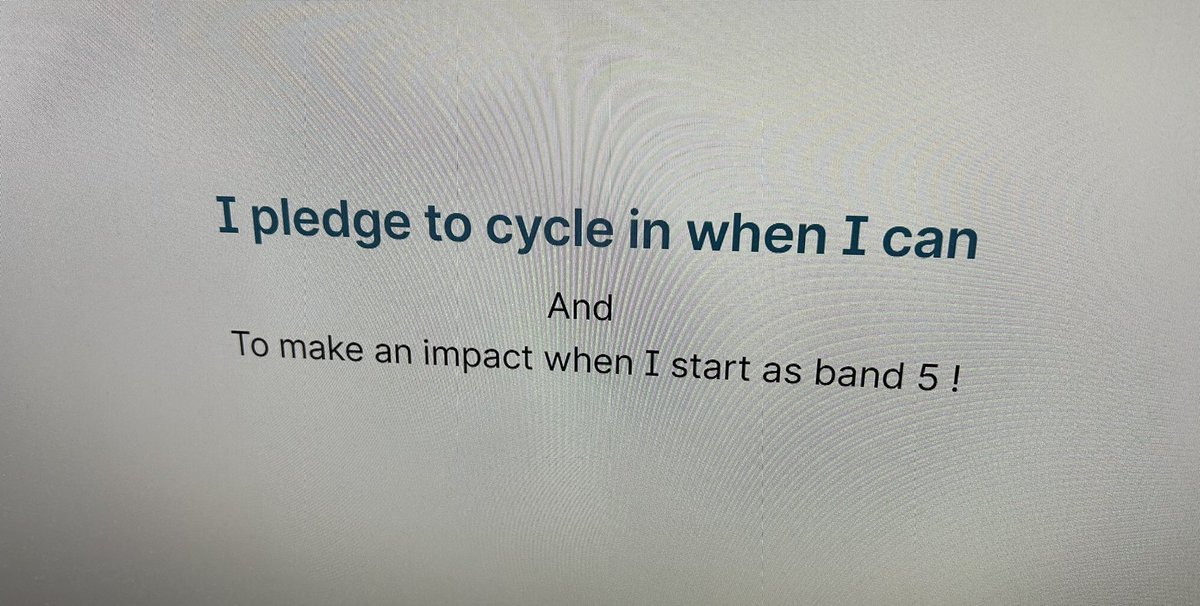 Inspiring #environmental pledges from our Physio #students @PlymUni committing to eco-action to reduce their environmental impact in their future roles as #physiotherapists within #nhs #worldhealthday #ClimateActionNow 🌍 🌱 💚