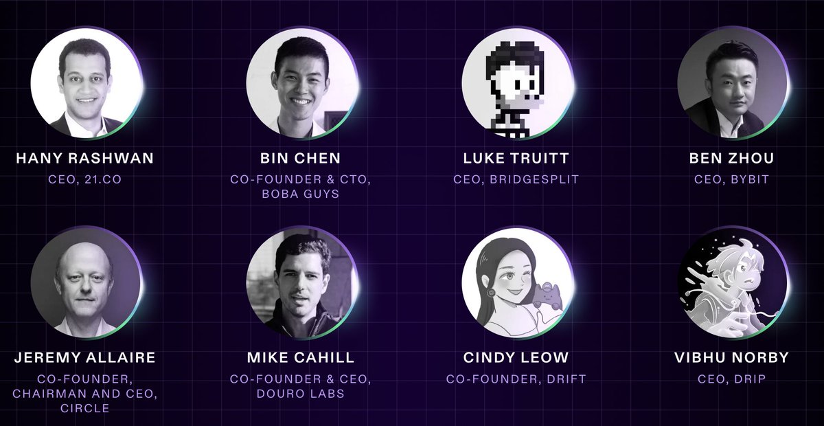1/ Introducing the first round of speakers for Solana #Breakpoint2024 Singapore!☀️ Hear from @hany, @TruittLuke, @benbybit, @jerallaire, @mdomcahill, @cindyleowtt, @vibhu, @ymfy, and more this September! Join 3,000+ builders accelerating web3 at solana.com/breakpoint