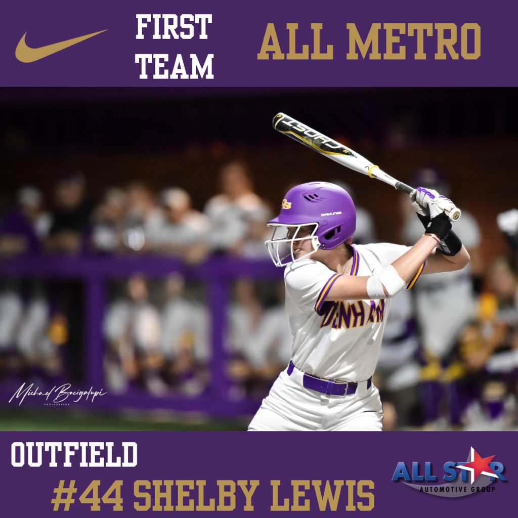 The awards keep rolling in! Congratulations to Makinley Harris and Shelby Lewis for being chosen 1st Team All-Metro!