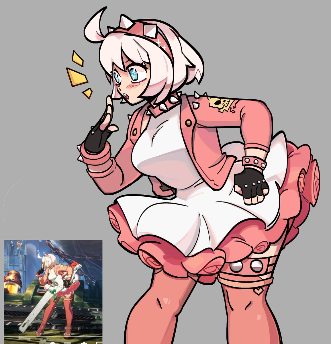 Elphelt Valentine
sorry I was too lazy to draw her weapon 
#GuiltyGear #GuiltyGearStrive