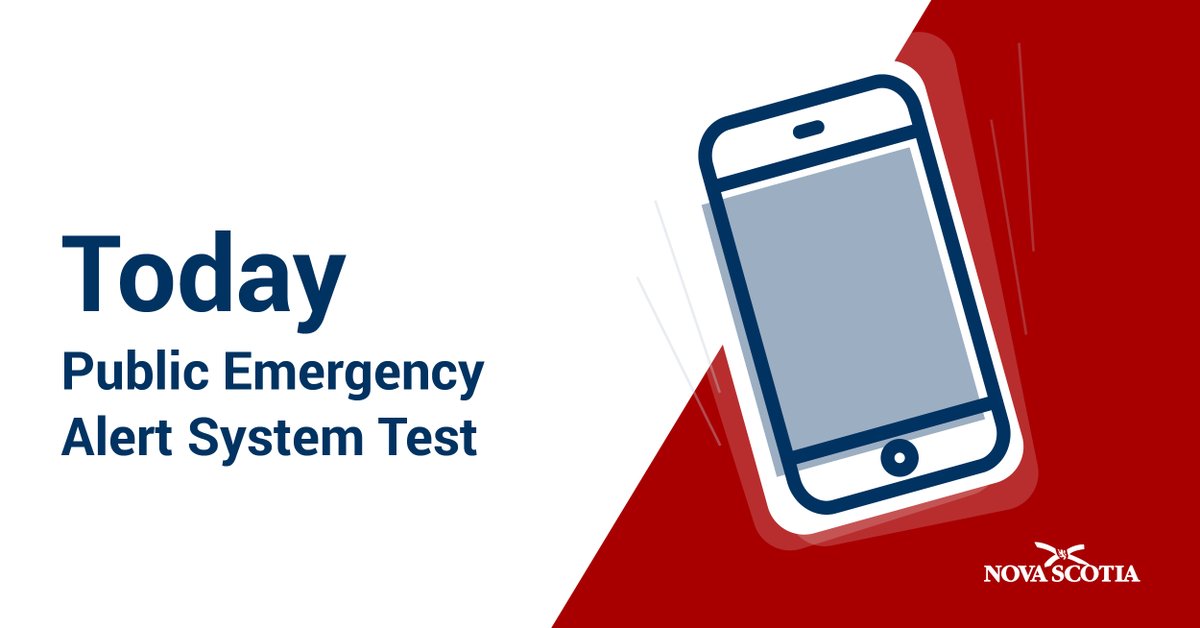 Today, we’ll be testing the emergency alert system at 1:55 pm on TV, radio and cell phones. If you receive the test alert, no action is required by you. Do not call 911 – it is for emergencies only. Visit www.alertready.cafor more information. #AlertReady