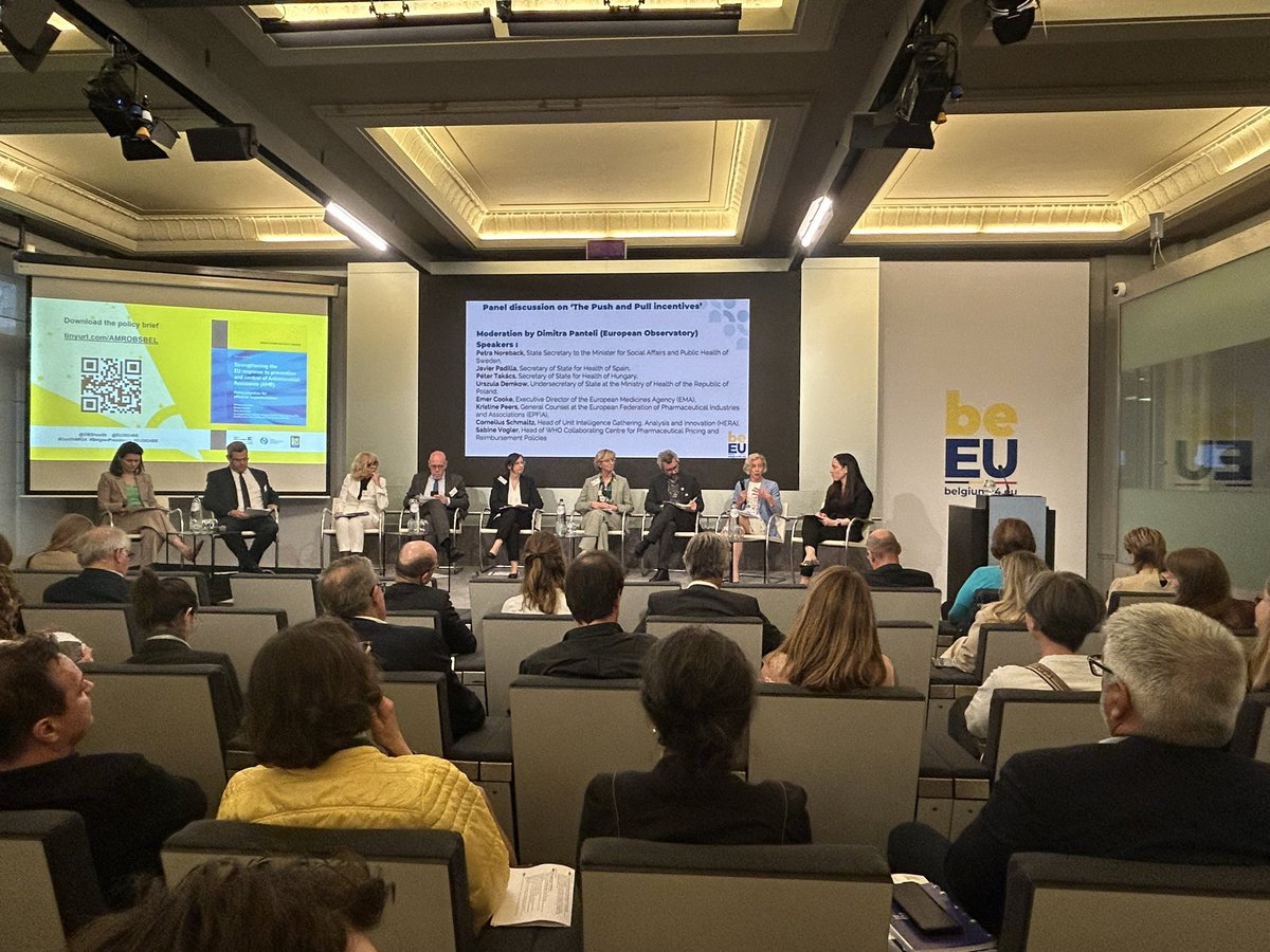 Emer Cooke explains that <a href="/EMA_News/">EU Medicines Agency</a> is willing to prioritize the regulatory processes of much-needed, new #antibiotics. She also highlights, though, that innovation is not coming through. She calls for more funding to support #push and #pull incentives. 

@EU2024BE #ConfAMR24