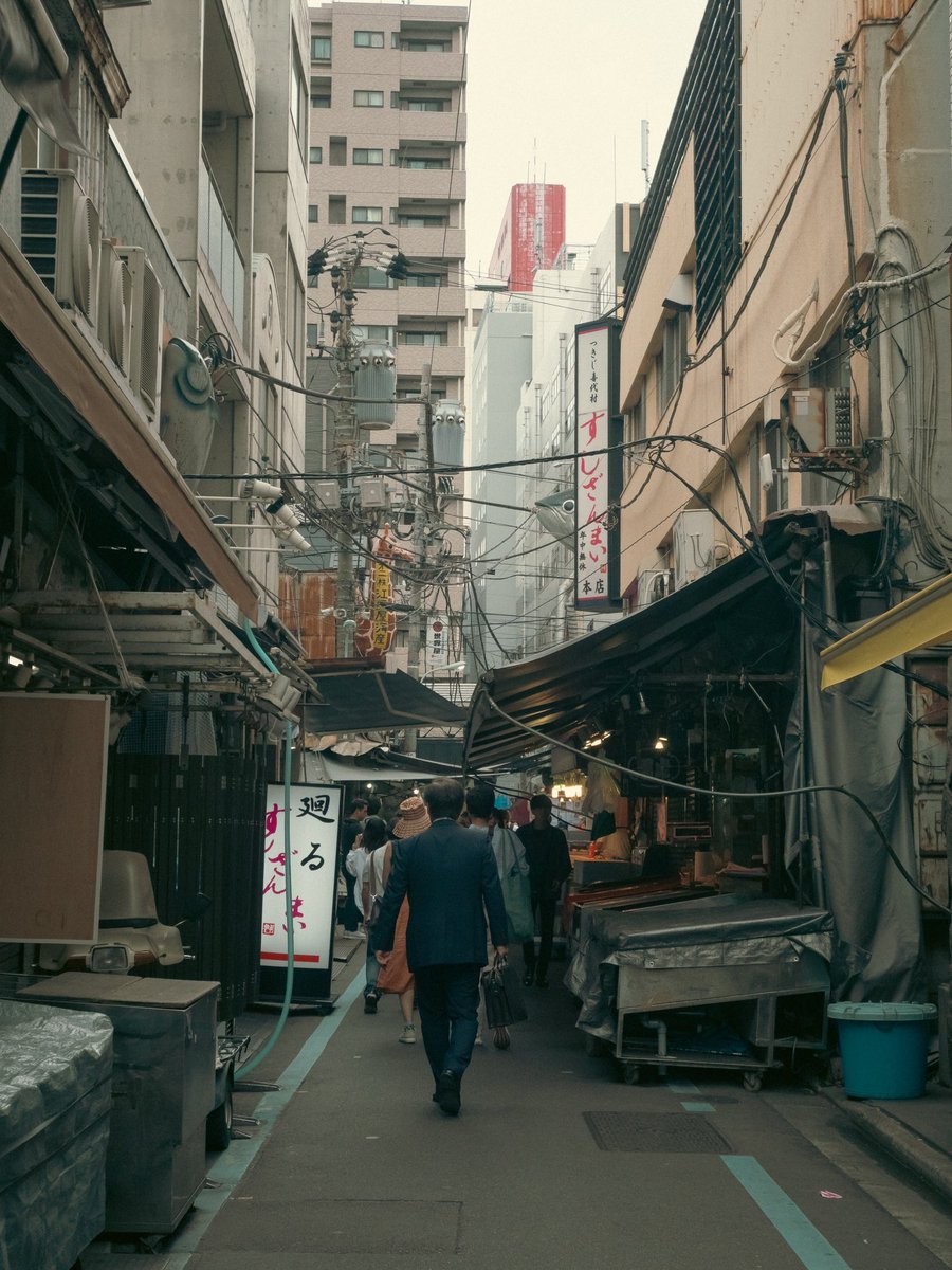 Le marché aux poissons de Tsukiji, Tokyo 🐡