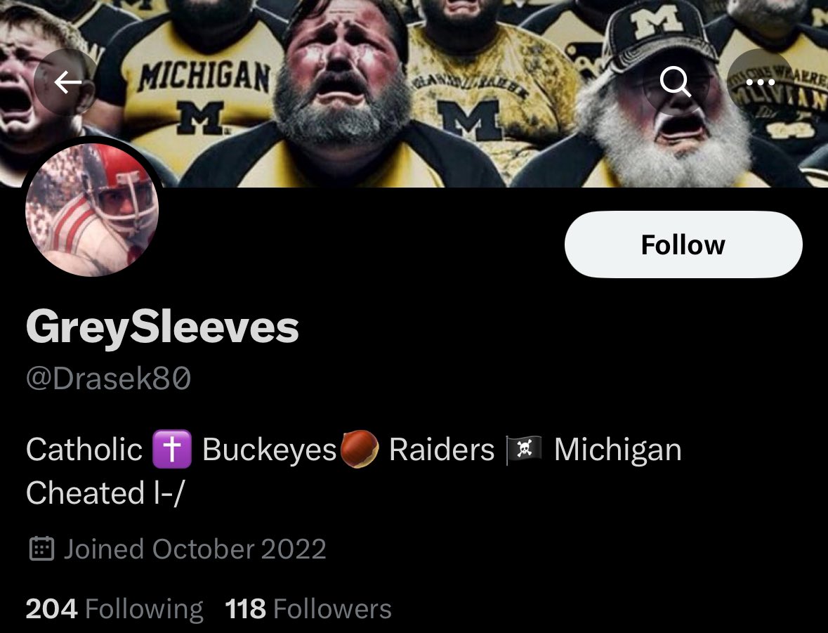You literally dedicated your page to lament about Michigan. Sounds like you are talking to yourself here.