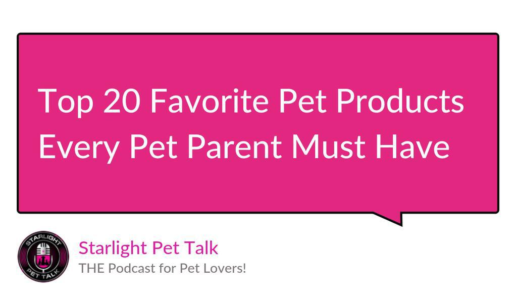 Quality pet products don't have to cost a fortune. Check out our favs!

Read more 👉 lttr.ai/ARcCw

#petproducts #podcast #pets #starlightpettalk #cat #petparent #dog