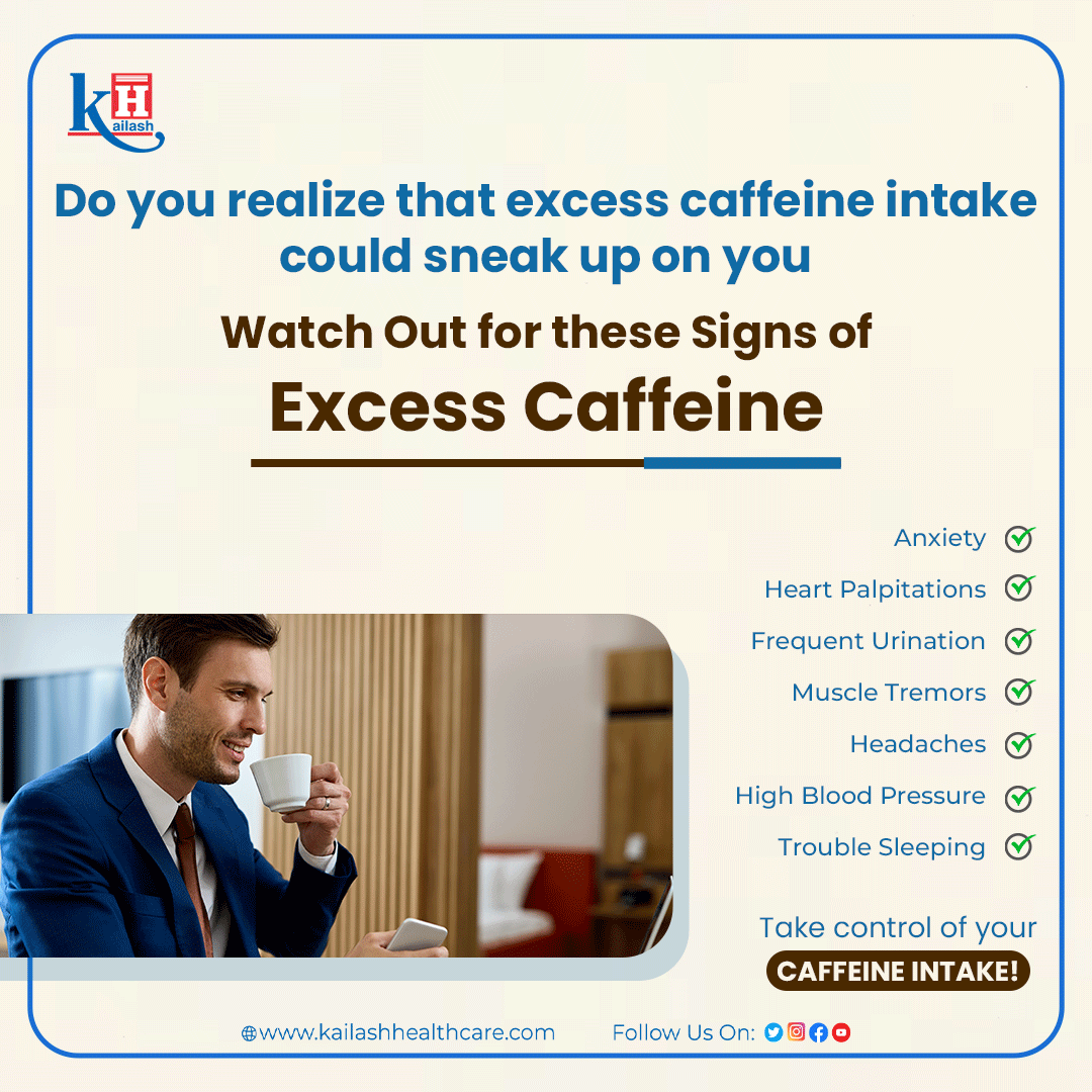 Are you a Coffee lover? You should know that excess caffeine intake can be harmful! Learn the signs. #coffee #caffiene