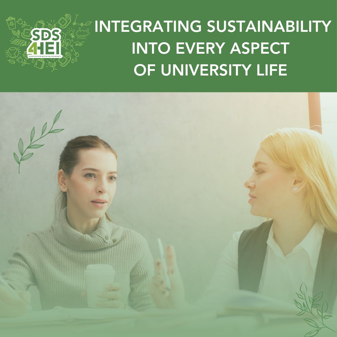 SDS4HEI integrates sustainability into every aspect of university life, from teaching and research to operations, governance, and community engagement, ensuring it becomes ingrained in the institution’s DNA.
sds4hei.eu
