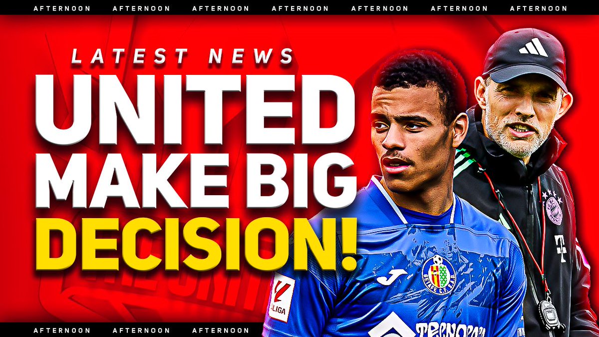 🚨 United Want Greenwood Out! Tuchel Talks United! We're LIVE! buff.ly/4dsVu7d