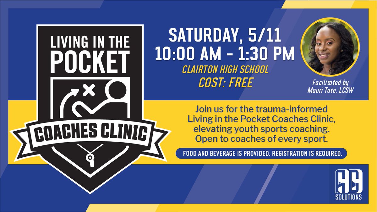 Clairton Youth Coaches: Register for Saturday's Mental Flex Forum! Elevate your coaching and your athletes' lives. Don't miss out! ad99.org/event/coaches-…