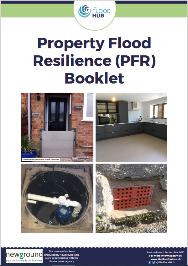 Have you seen our 'Property Flood Resilience (#PFR) booklet'? It contains information about the various #flood resistance and resilience measures you can apply to your #property to protect against #flooding. Download our PFR booklet to learn more ➡️ thefloodhub.co.uk/wp-content/upl…