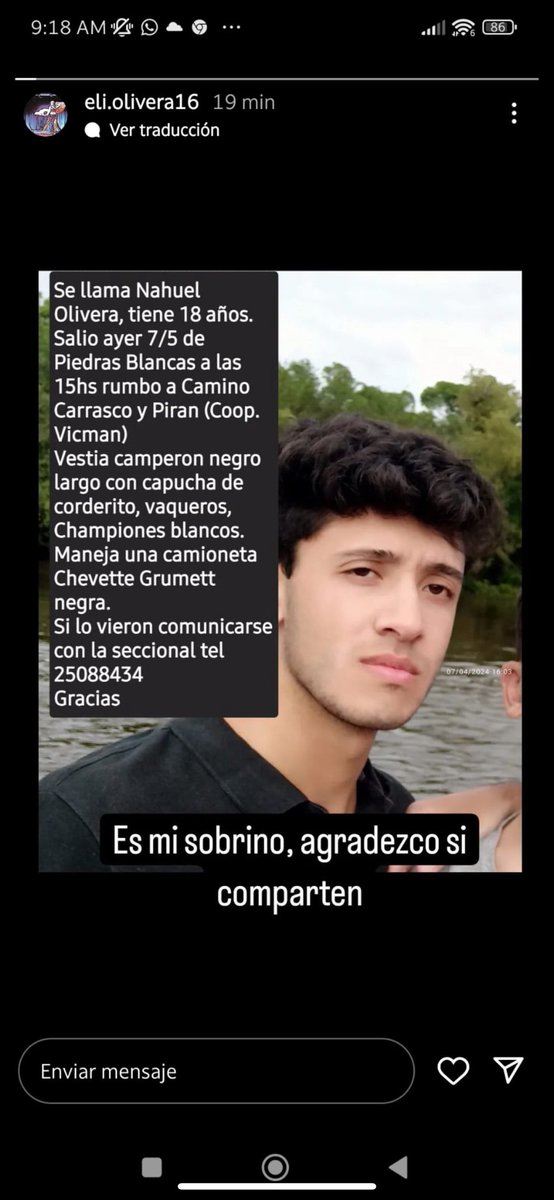 maxidutra's tweet photo. Por favor difundir, gracias https://t.co/iKou5wcpxk