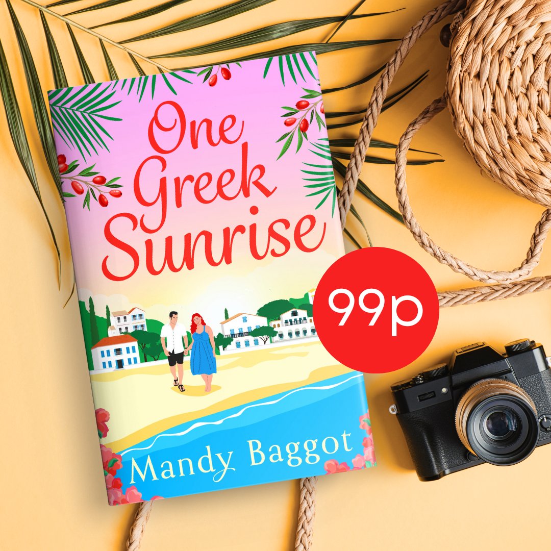 ⭐ 99p DEAL ⭐ #OneGreekSunrise from @mandybaggot is the perfect sun-soaked romance for fans of Sarah Morgan, Lucy Coleman and Sue Moorcroft! ☀️💖 Now available for 99p! mybook.to/greeksunriseso…