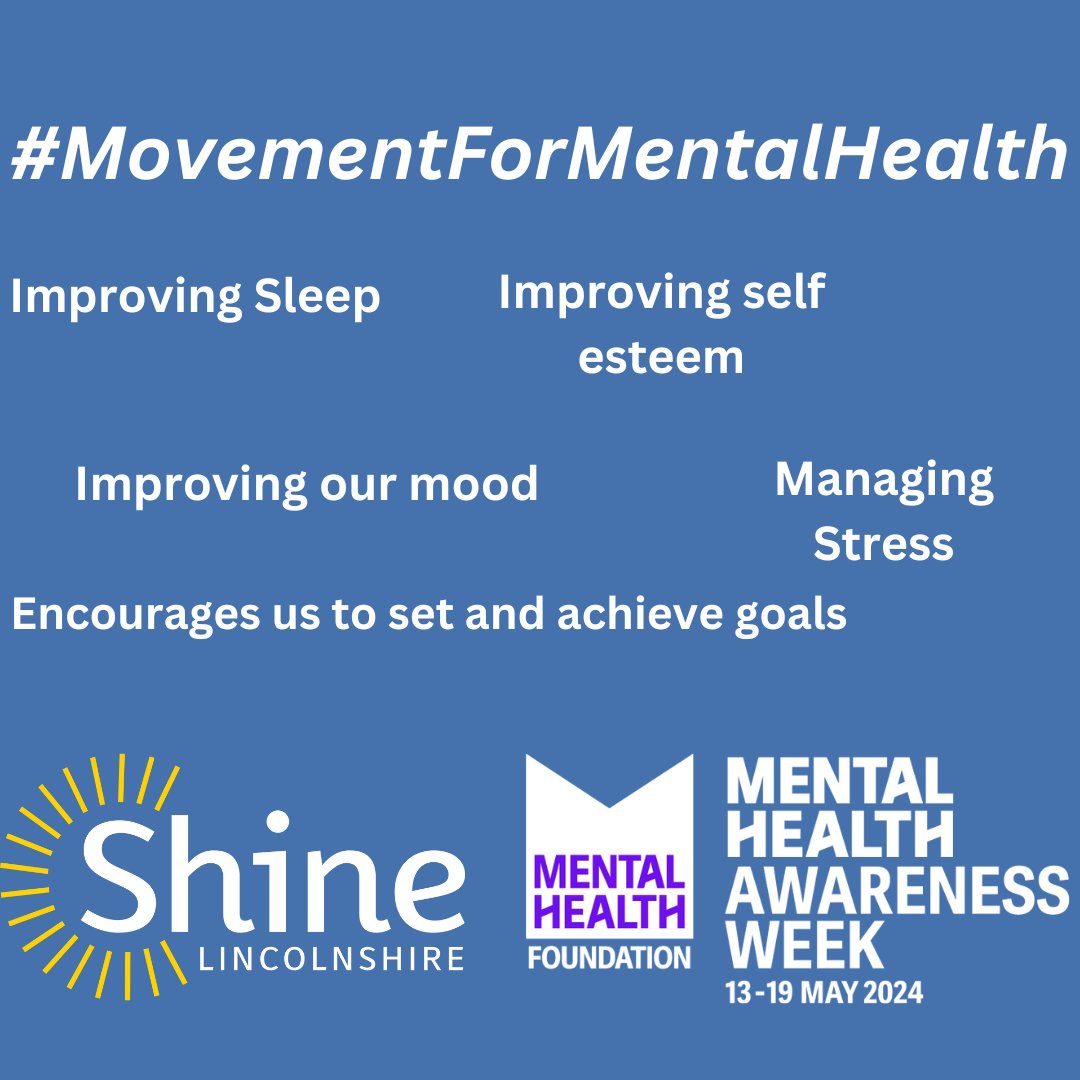 Being physically active can have so many positive impacts on your mental health. Here are some impacts on being active👍⚽️. #MMHAW #movementformentalhealth