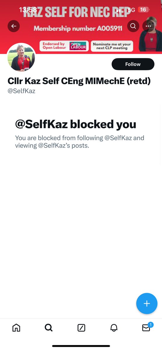 Mrs doubtfire has blocked me…@SelfKaz @UKLabour you are a criminal enterprise