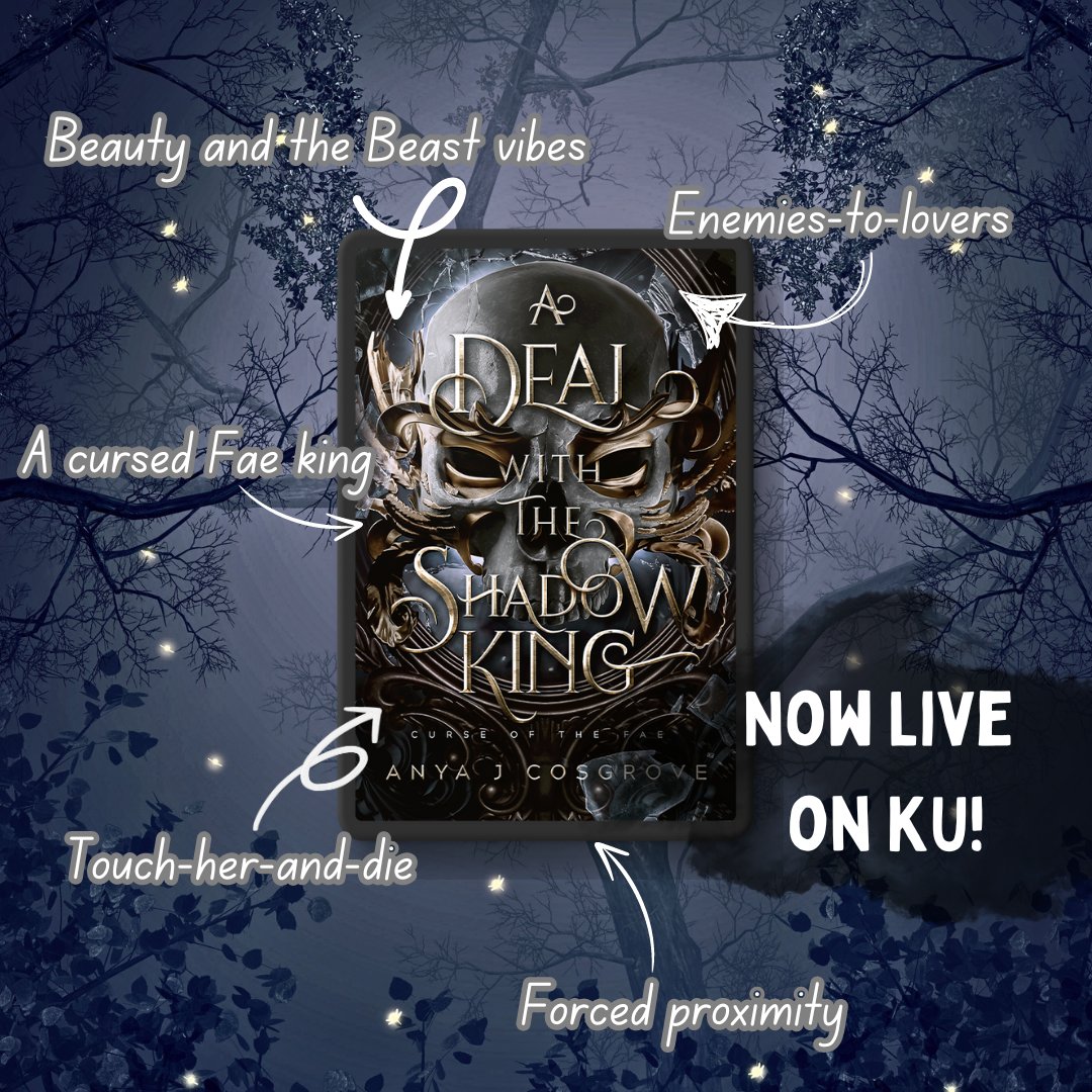'The book gave me magic vibes within a more fairytale setting...' A Deal with the Shadow King: A Dark Fantasy Romance (Curse of the Fae) by @AnyaJCosgrove is LIVE! Start reading today! #KindleUnlimited ➜ bit.ly/buyShadowKing