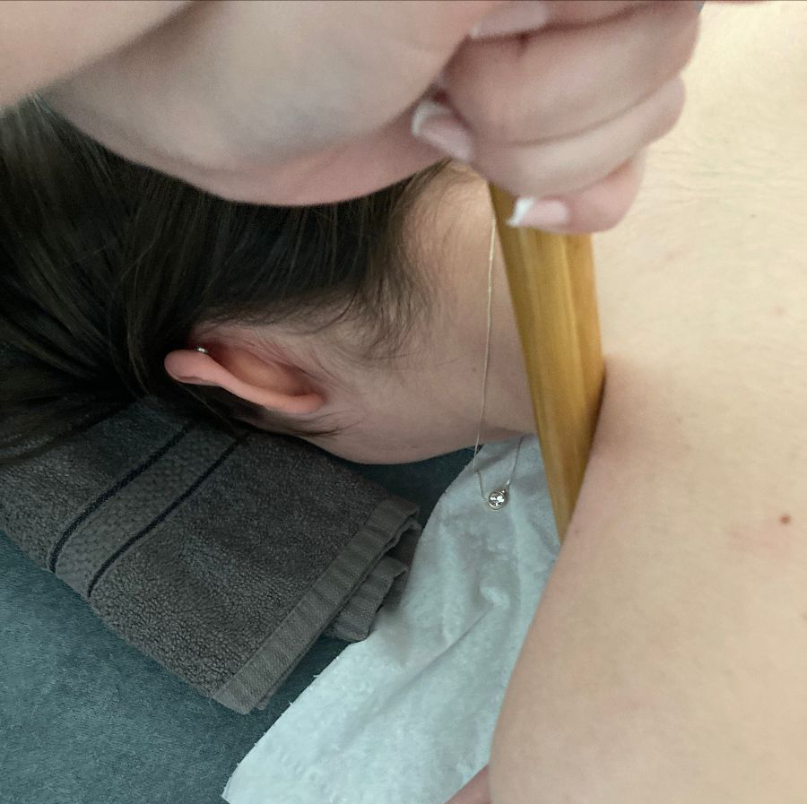 Hair and Beauty students have been taking part in some great skills development recently with @AcademyCpwd developing their bamboo massage skills. Students had a great time! #ICanBe