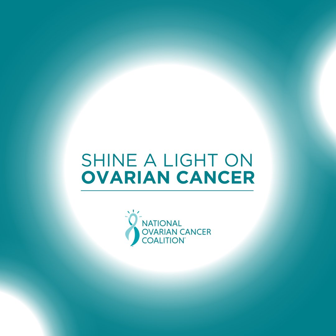 Today is #WorldOvarianCancerDay. Proud to support @NOCC_National to raise awareness around ovarian cancer. #ShineOnOvarian #KnowOvarian #WOCD2024