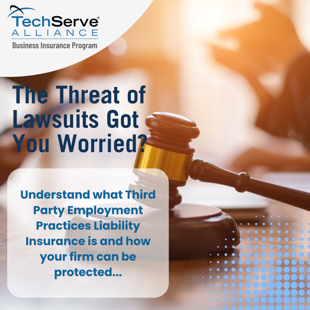 To understand what #EPLI covers, read more. To see if this is something you should add to your business insurance package, contact our team today. hubs.la/Q02wq1500  

#techstaffing #businessinsurance #liability #lawsuits #employmentpractices