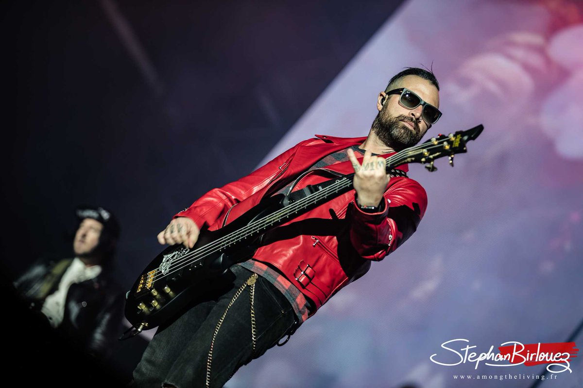 Johnny Christ performing onstage at Val de Moine in Clisson, France for Hellfest 2018 - 23rd June 2018 📷: Stephan Birlouez - @steph_birlouez