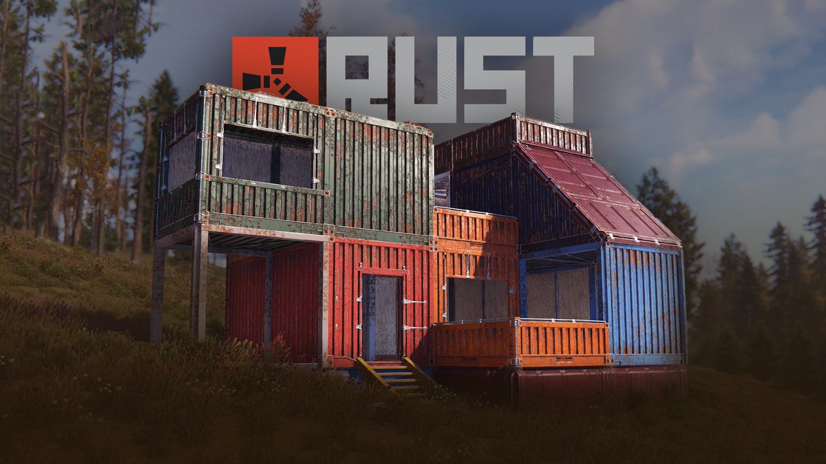 The Shipping Container building skin has been in lots of streams recently! 🖌️ You can get it here: rust.facepunch.com/skins/building…