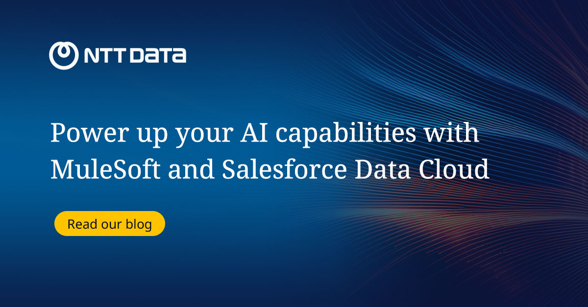 Thank you for joining us at #SalesforceTour NYC. Continue the conversation on how @NTT_DATA_NA can help you unlock your AI potential Read more: sforce.co/3w8u7yB #ad