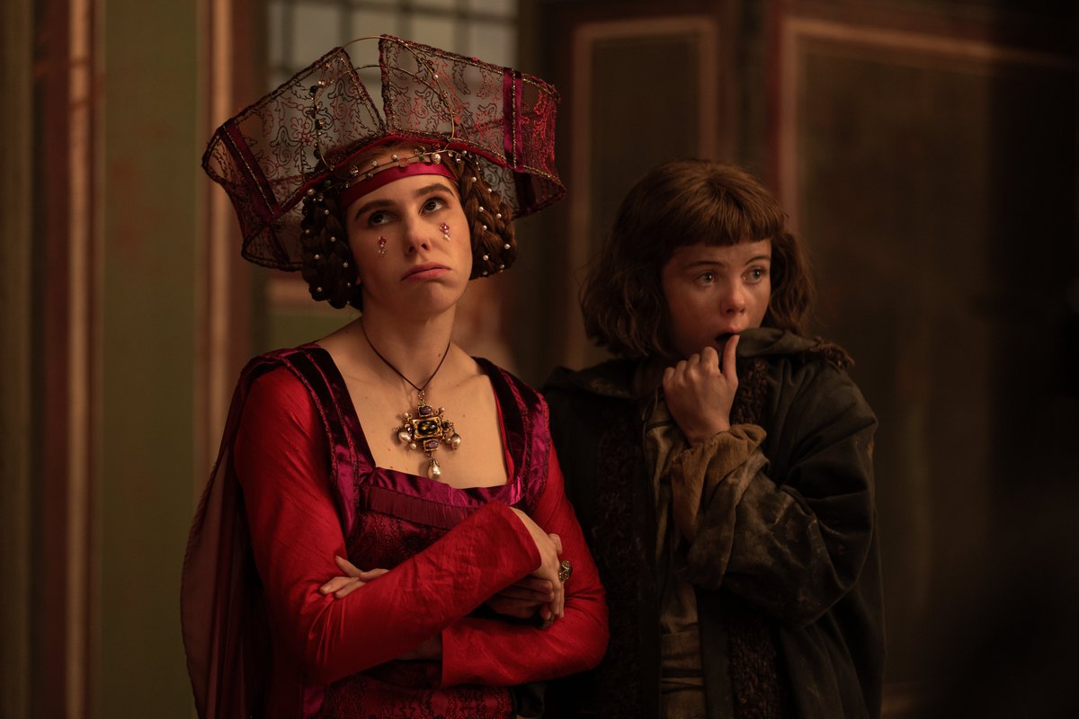 Zosia Mamet and Saoirse-Monica Jackson in The Decameron. Coming this July!