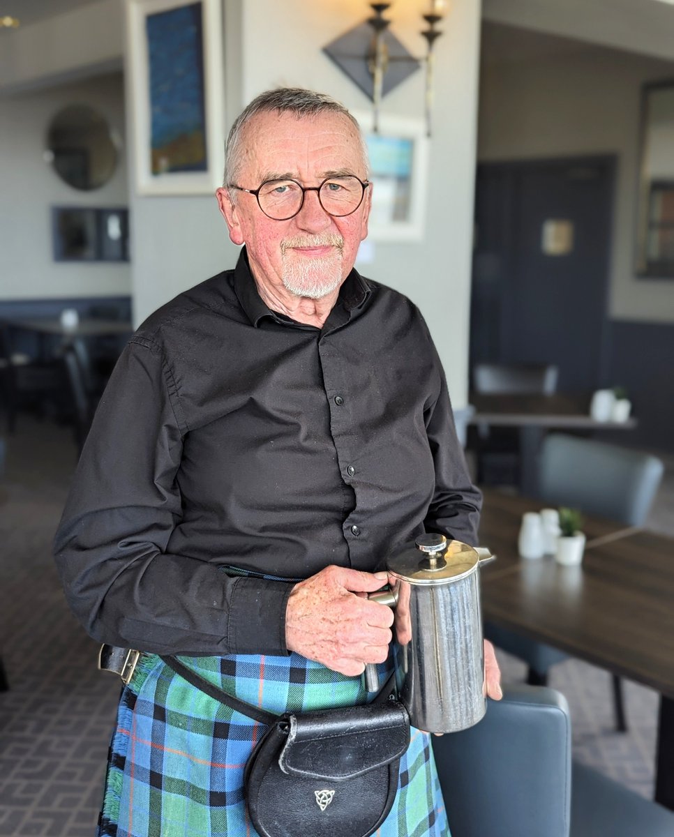 Introducing a face that Loch Melfort Hotel regulars are sure to recognise! Breakfast & Maintenance Supervisor John has been part of our team for an incredible 9 years, always sporting a kilt and delighting guests with breakfast tips and tales. #scotlandpeople
