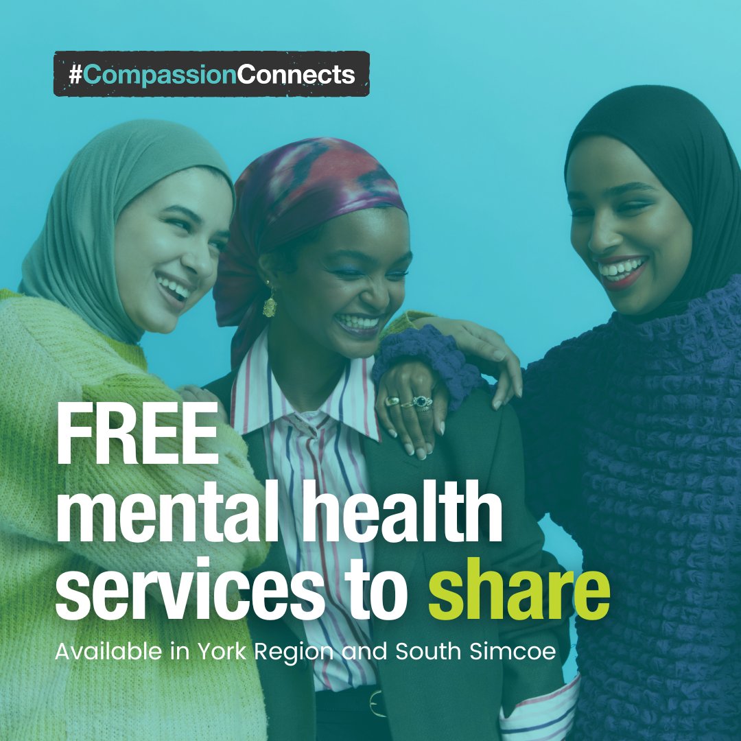 Life is full of ups and downs. By recognizing this shared experience, we start to feel how #CompassionConnects. Share these free #MentalHealth resources with your friends, family and neighbours today.⁠ ⁠ We're here for you! 💙