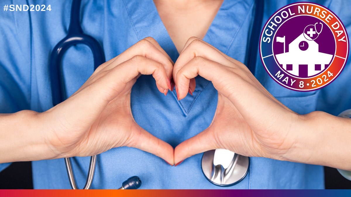 Today is National School Nurse Day! Thank you to our school nurses and clinic workers who help support health in our school communities and ensure that #EachAndEvery student is healthy, safe, and ready to learn. #SND2024
