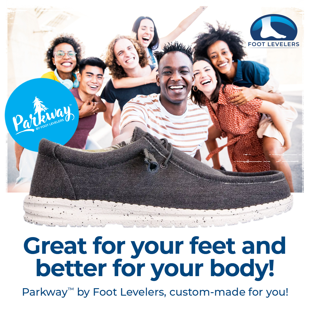 Elevate your footwear game with Parkway™ Custom Shoethotic! Designed with three-arch support for whole-body comfort, it's the perfect blend of style and versatility. Whether you wear socks or not, enjoy maximum comfort and style with every step!
#ParkwayShoethotic #FootLevelers