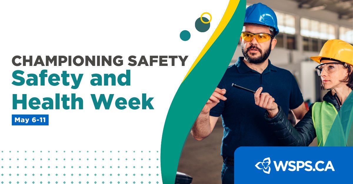 Join #SafetyandHealthWeek! Let's create safer, healthier work environments in #agriculture, #service, and #manufacturing. 

Prioritize workplace safety and boost well-being for all! 🚜🔧💼 

Details: wsps.news/3UuHYXW #SafetyCulture #WorkplaceSafety