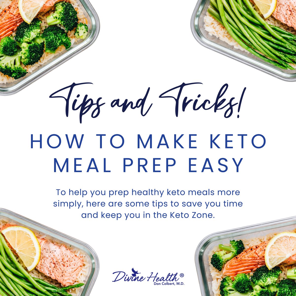 DonColbert's tweet photo. 🌟 Ready to conquer your keto goals with ease? Check out Dr. Colbert's ultimate guide to keto meal prep! https://t.co/YyX2xBZ6BO 
✅ Sign up for the Keto Zone Challenge here: https://t.co/tSnjsjGl4O 

#ketozone #ketodiet #keto #divinehealth #drcolbert #doncolbert https://t.co/GoxUhYXhH5