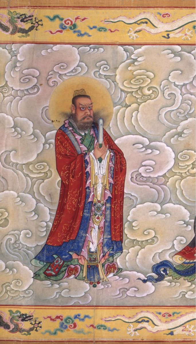 𝐙𝐡𝐚𝐧𝐠 𝐓𝐢𝐚𝐧𝐬𝐡𝐢
Among the #FourCelestialMasters of #Daoism, Zhang Tianshi(Zhang Daoling) is revered as the founder of Taoism. During the late Eastern Han Dynasty, he established the Way of the Five Pecks of Rice, and was later venerated as the founder of Daoism. 
in ALT