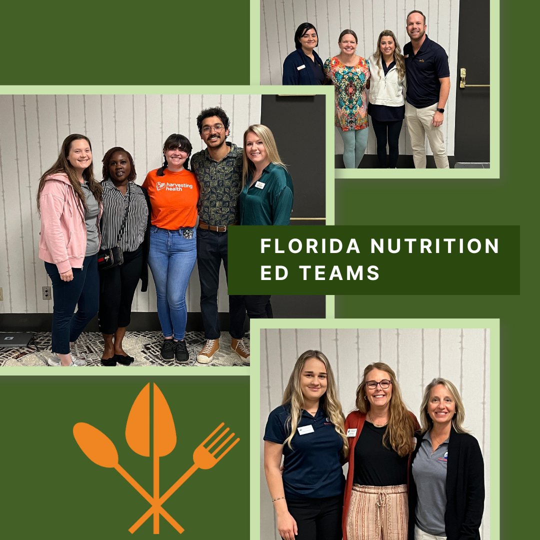 Looking back to last month when the Florida Nutrition Ed program held their Spring Conference in Orlando. The 3-day training connected all 9 Feeding Florida food bank nutrition ed teams. Did they eat? Yes! Did they talk about healthy foods and produce? Yes!