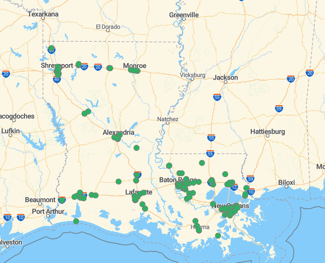 Check out the progress of the state of Louisiana! In July of 2022 (the second year of the #DriveElectricUSA project), Louisiana only had 153 charging stations. Now in 2024 they have 252, and that number is only growing! #StoriesfromtheField #DriveElectric #DEUSA #EV #partnerships