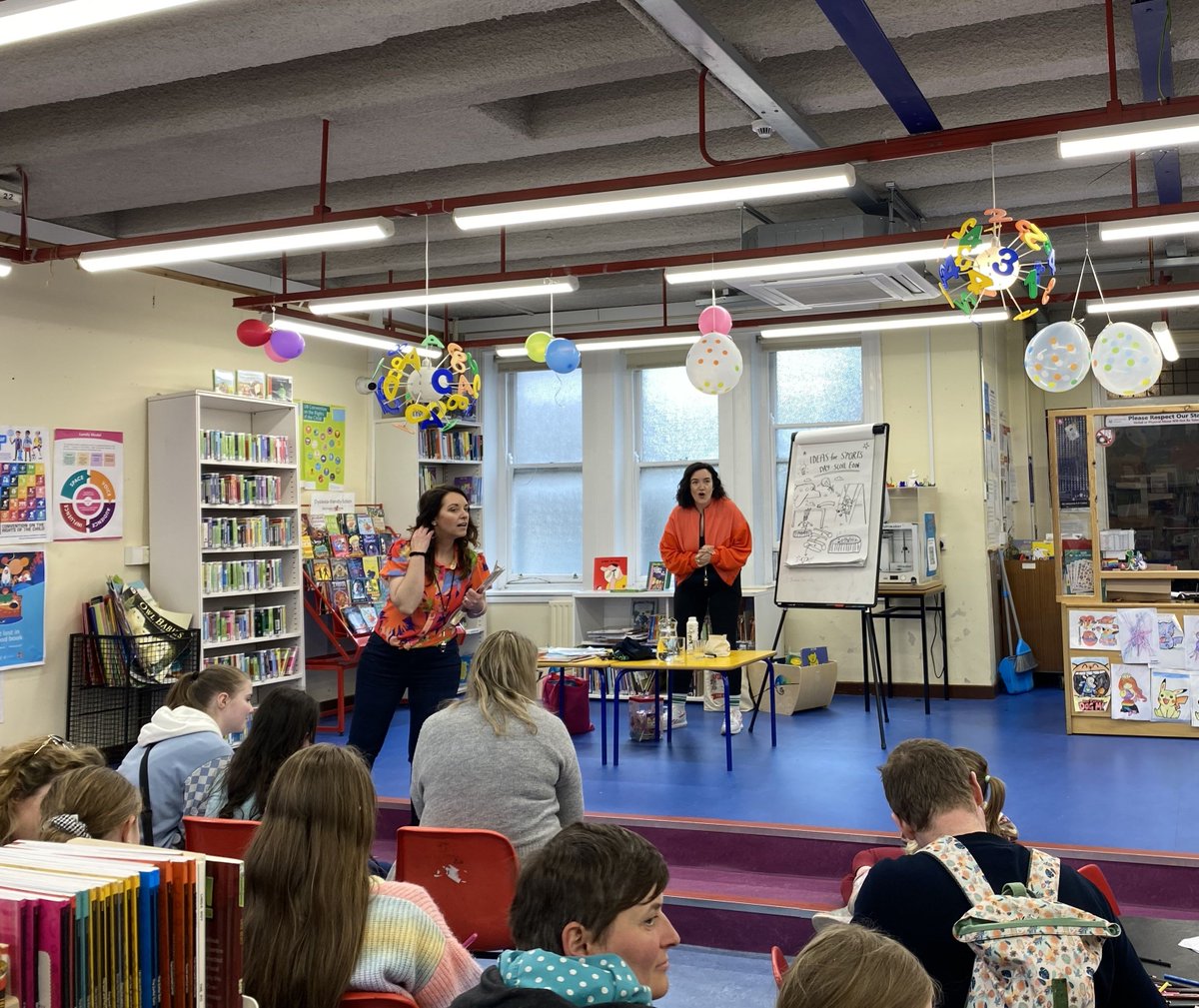 Children's author, Leona Forde, and Illustrator, Karen Harte, popped into the Children's Library during the Cork World Book Fest to chat about the latest book in the hugely popular Milly McCarthy series. 📚🎉

#CorkCityLibraries #CWBF24