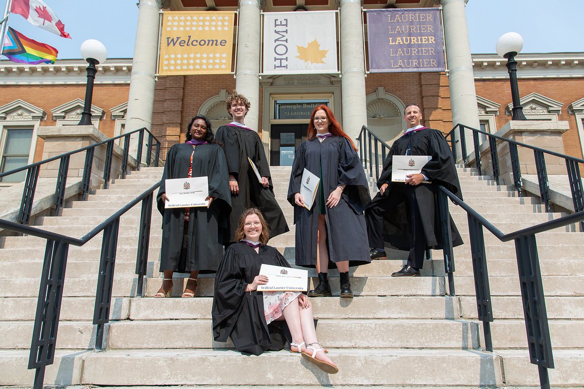 #ForeverGolden: We're hosting our spring 2024 convocation ceremonies June 4 in Brantford and June 10–14 in Waterloo. If you're graduating, check your mylaurier.ca email address for next steps on receiving your degree and guest tickets for your ceremony.