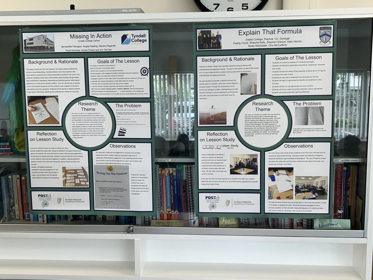 Oide_PPMaths's tweet image. A fantastic day for schools here @CentreNavan for our "Lesson Study Shared Learning Day" where they have the opportunity to display their insights and share practice into teaching and learning of Mathematics through Lesson Study. #lessonstudy