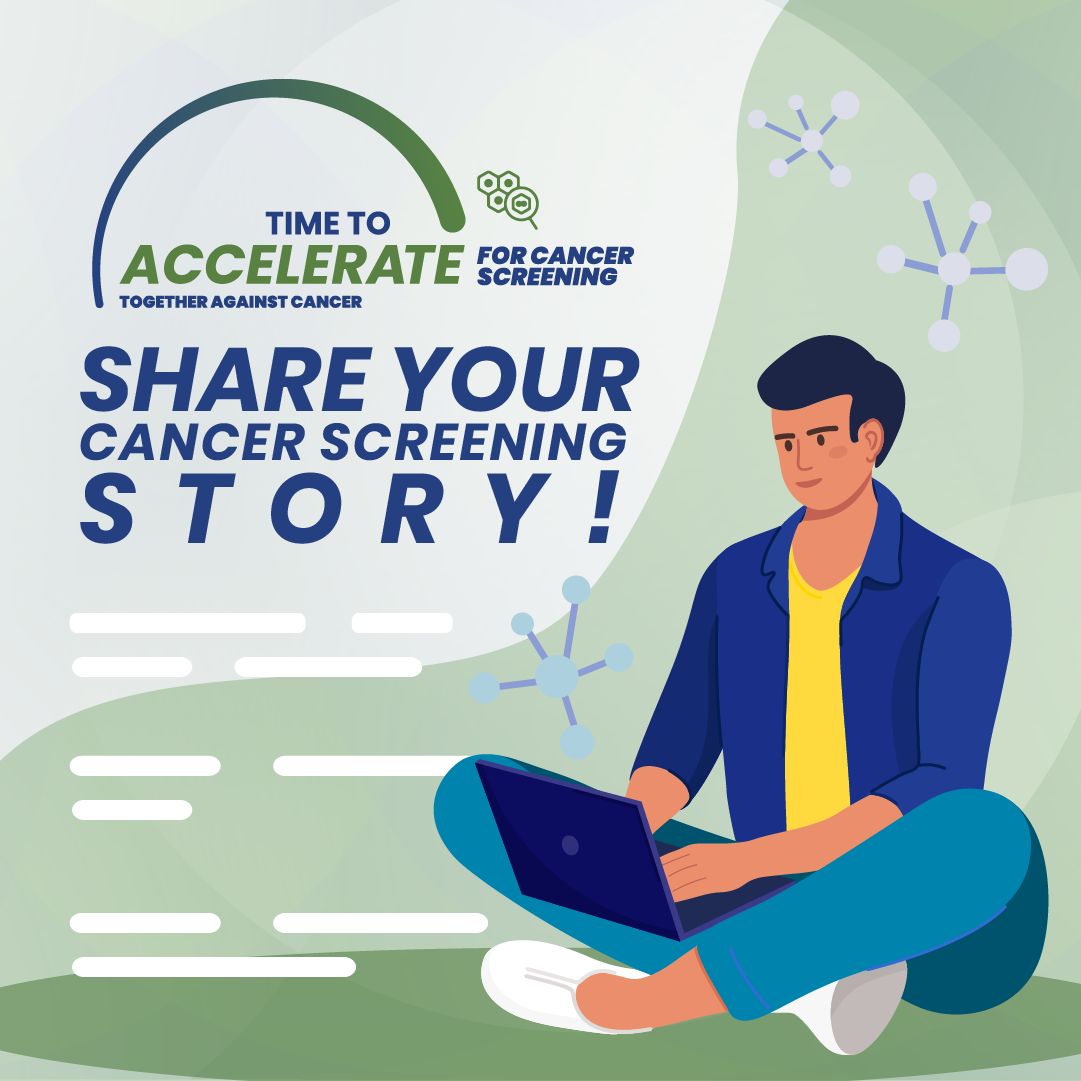 We need to rapidly improve cancer screening programmes to save lives. 🔬 Share your story - positive or negative - to help us #Accelerate #CancerScreening programmes across Europe. Please send us just 400 words 👉 surveymonkey.com/r/V5P7D8X