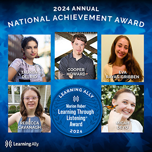 🎉 Celebrating success! Meet the winners of @Learning_Ally's Learning Through Listening Award 🏆 These students are not just excelling academically—they're inspiring everyone! 💪 #LearningThroughListening Learn more about our award and winners ➡️ ow.ly/lpge50Ru9ps