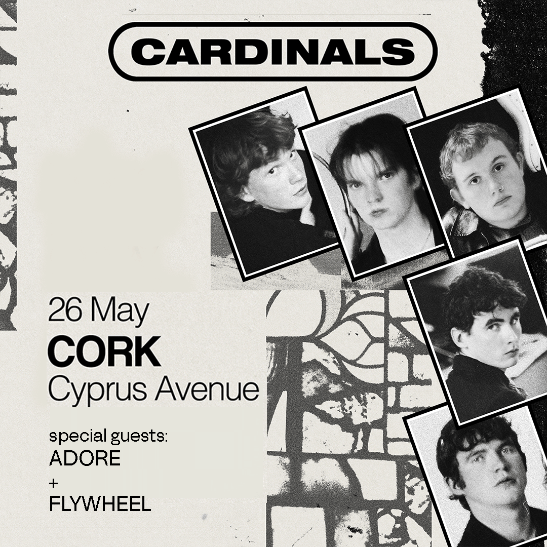 Cork's very own breakout band, The Cardinals, is performing live! After carving out their own sound in the Cork music scene, the band takes centre stage at Cyprus Avenue. Get your tickets at Cyprusavenue.ie for this up-and-coming band! #cardinals #cork