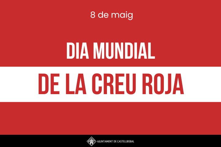 #DIAMUNDIAL Castellbisbal commemora avui el Dia Mundial de la Creu Roja.

🏛🟥 La façana de l'Ajuntament s'il·luminarà avui de vermell per recordar la importància de la solidaritat i la empatia en la construcció d'un món més just i igualitari per a tots.

@creuroja
