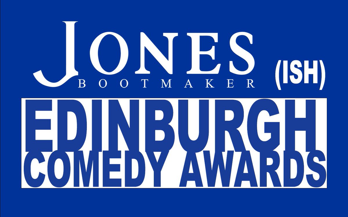 Excited to announce that the ISH Edinburgh Comedy Awards is back @edfringe 2024 and we are now sponsored by the brilliant @jonesbootmaker. Three prizes of £5000 each. 100% of sponsorship goes to the prizes, everything is done by volunteers. edinburghcomedyawards.com #ishawards